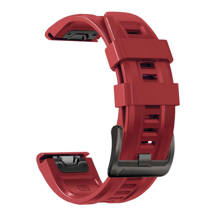 26mm Silicone Sport Pure Color Strap, For Garmin Fenix 5x Puls
