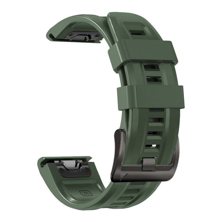 26mm Silicone Sport Pure Color Strap, For Garmin Fenix 5x Puls