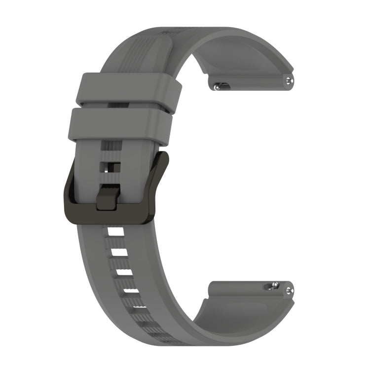 22mm Vertical Silicone Watch band, For Huawei GT3 46mm, For  Huawei GT Runner