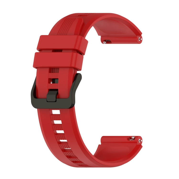 22mm Vertical Silicone Watch band, For Huawei GT3 46mm, For  Huawei GT Runner