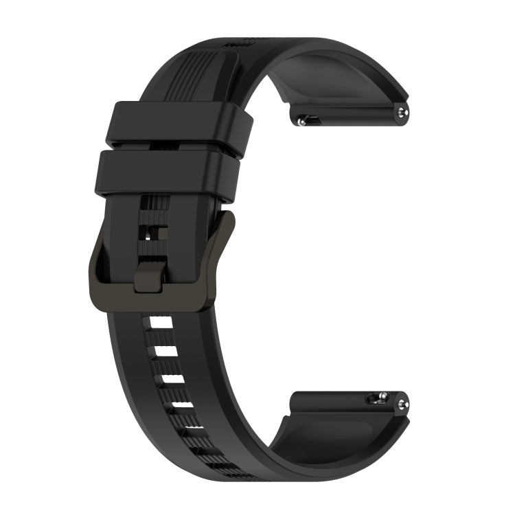 22mm Vertical Silicone Watch band, For Huawei Watch 3, For Honor Watch GS3
