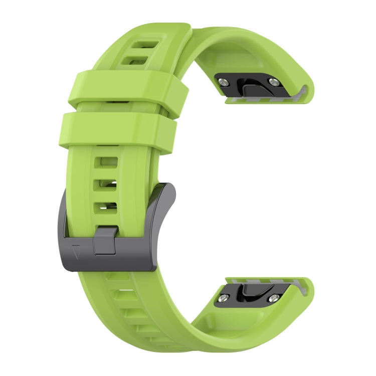 20mm Silicone Solid Color Watch Band, For Garmin Fenix 7S Solar