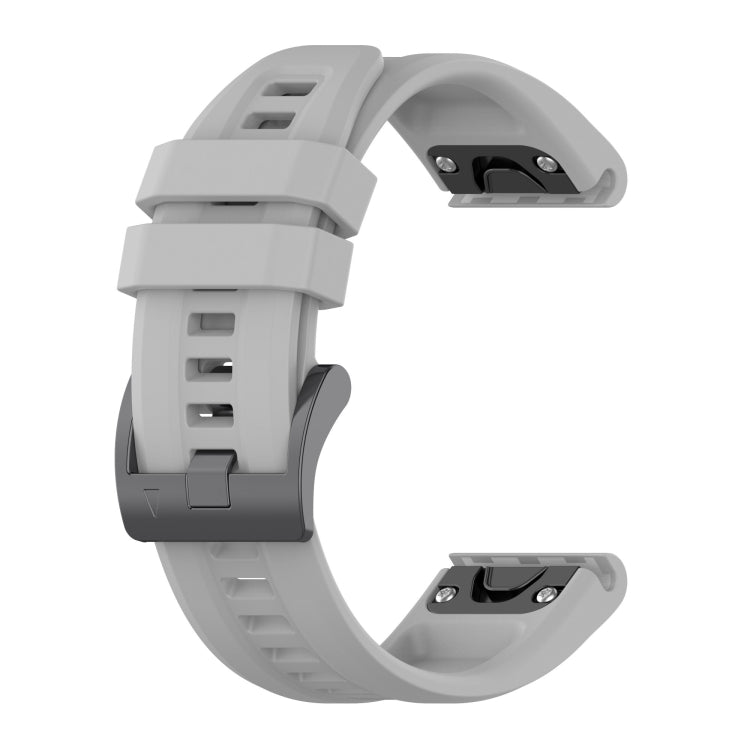 26mm Silicone Sport Pure Color Watch Band, For Garmin Fenix 7X Solar