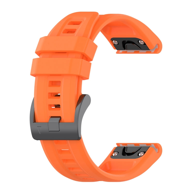26mm Silicone Sport Pure Color Watch Band, For Garmin Tactix 7