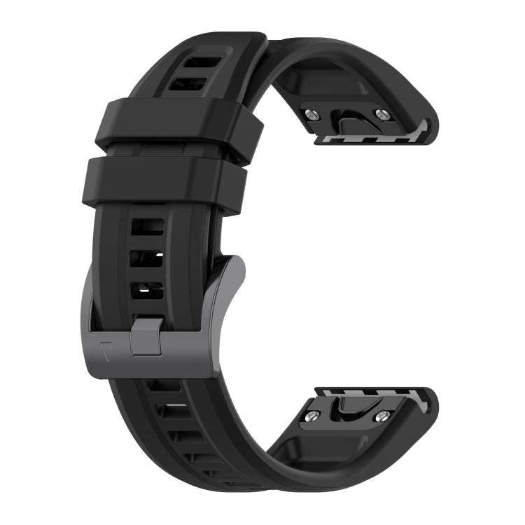 26mm Silicone Sport Pure Color Watch Band, For Garmin Fenix 5X Plus