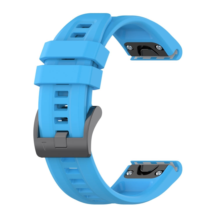 26mm Silicone Sport Pure Color Watch Band, For Garmin Fenix 5X Plus