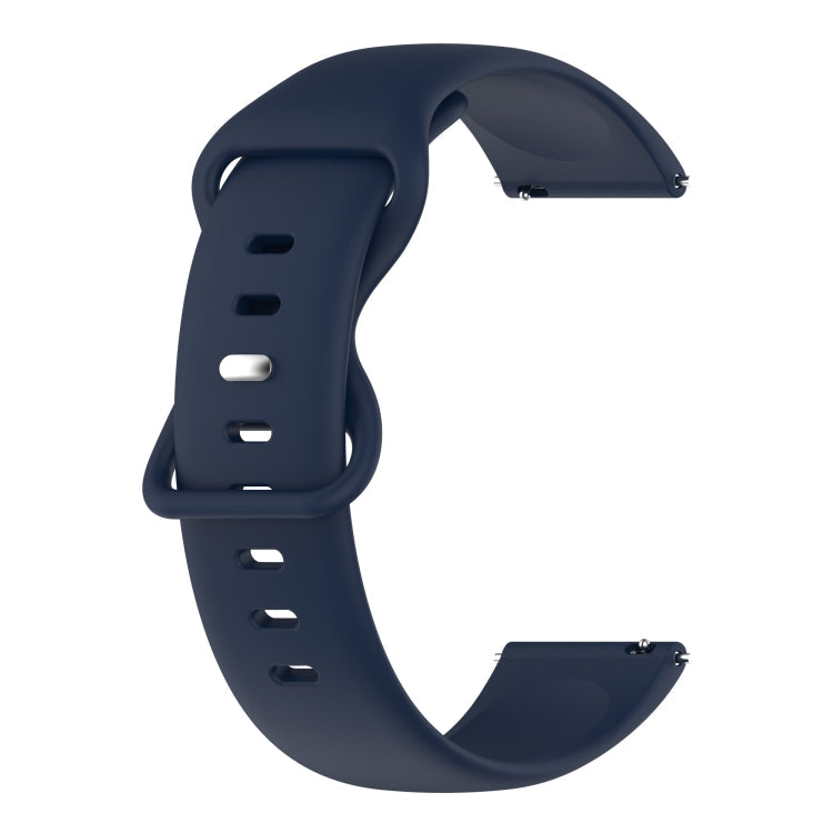 20mm Solid Color Silicone Watch Band, For Garmin Venu sq, For Garmin Forerunner 645 Music