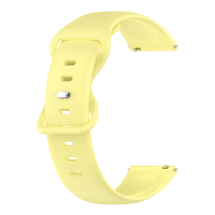 20mm Solid Color Silicone Watch Band, For Samsung Galaxy Watch Active 40mm, For Samsung Galaxy Watch 42mm