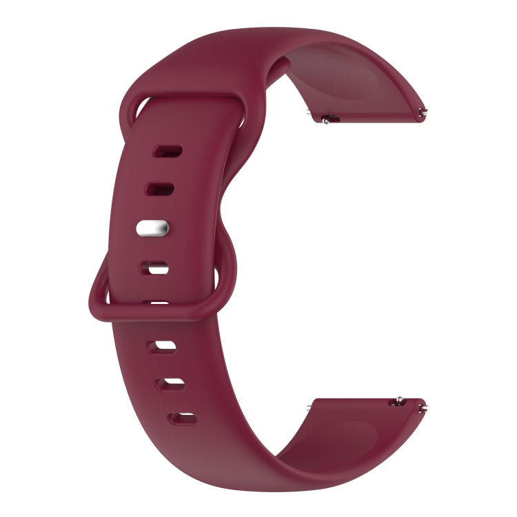 22mm Solid Color Silicone Watch Band, For Huawei Watch 3, For Huawei Watch 3 Pro