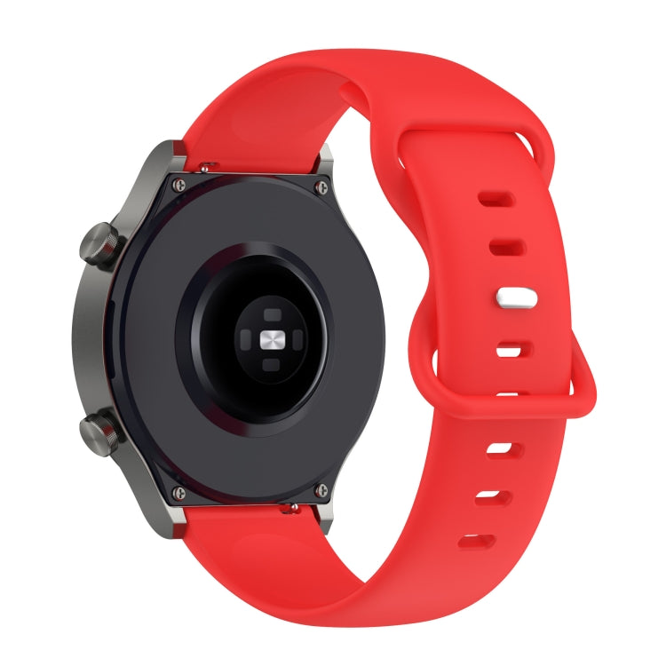 22mm Silicone Solid Color Watch Band, For Amazfit GTR 3, For Amazfit GTR 3 pro