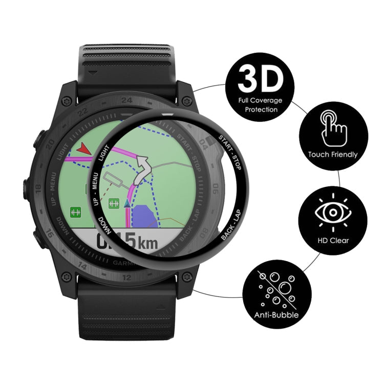 For Garmin Tactix 7 / 7 Pro ENKAY 3D Full Coverage Soft PC Edge + PMMA HD Screen Watch Film, For Garmin Tactix 7 / 7 Pro (1 PC), For Garmin Tactix 7 / 7 Pro (2 PCS), For Garmin Tactix 7 / 7 Pro (5 PCS), For Garmin Tactix 7 / 7 Pro (10 PCS)