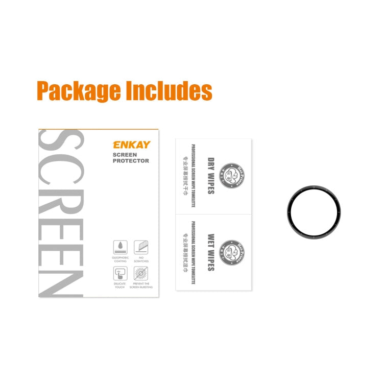 For Huawei Watch GT 3 Pro 46mm ENKAY 3D Full Coverage Soft PC Edge + PMMA HD Screen Watch Film, For Huawei Watch GT 3 Pro 46mm (1 PC), For Huawei Watch GT 3 Pro 46mm (2 PCS), For Huawei Watch GT 3 Pro 46mm (5 PCS), For Huawei Watch GT 3 Pro 46mm (10 PCS)