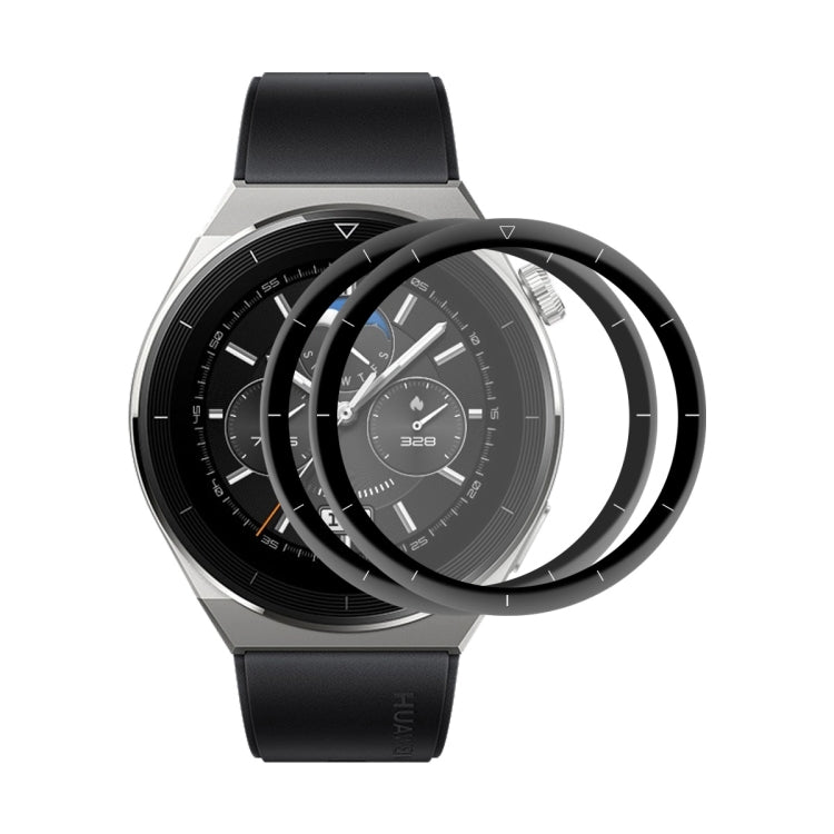 For Huawei Watch GT 3 Pro 46mm ENKAY 3D Full Coverage Soft PC Edge + PMMA HD Screen Watch Film, For Huawei Watch GT 3 Pro 46mm (1 PC), For Huawei Watch GT 3 Pro 46mm (2 PCS), For Huawei Watch GT 3 Pro 46mm (5 PCS), For Huawei Watch GT 3 Pro 46mm (10 PCS)