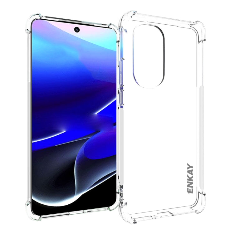 ENKAY Transparent TPU Shockproof Phone Case, For Motorola Moto Edge 2022, For Motorola Moto E32 / E32s, For Motorola Moto G42 4G, For Motorola Moto G62 5G