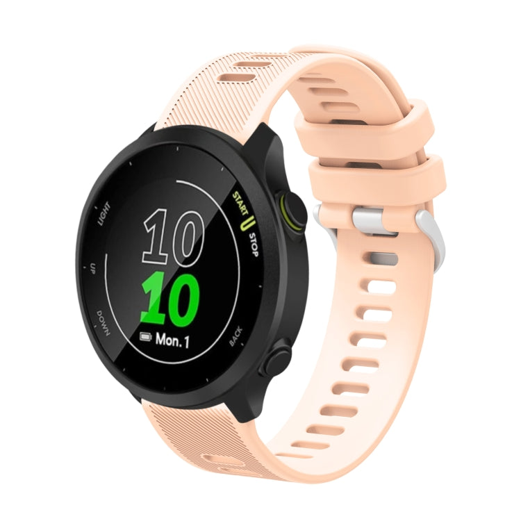 20mm Silicone Twill Watch Band, For Samsung Galaxy Watch 3 41mm, For Samsung Galaxy Watch Active 2 40mm