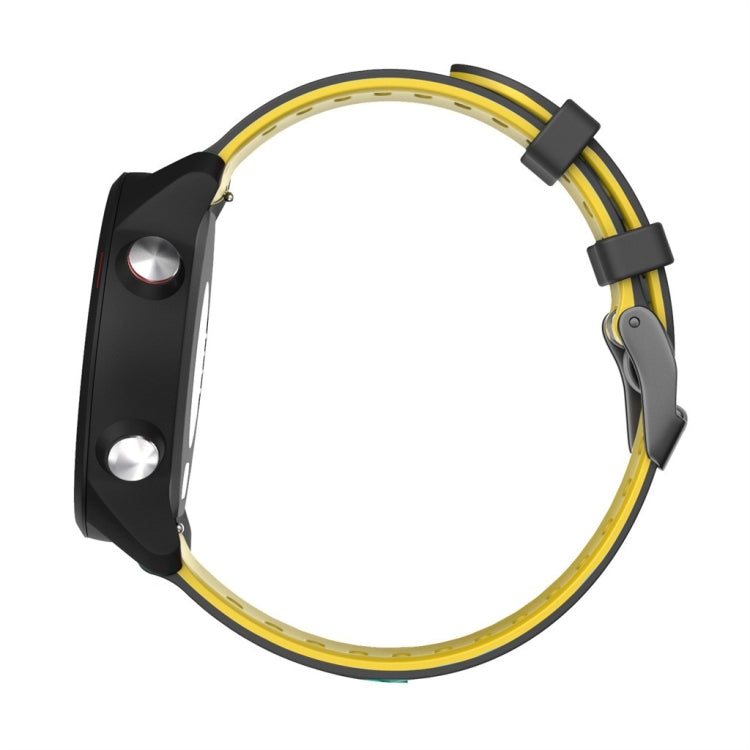 20mm Two-Color Silicone Watch Band, For Samsung Galaxy Watch 5  40mm