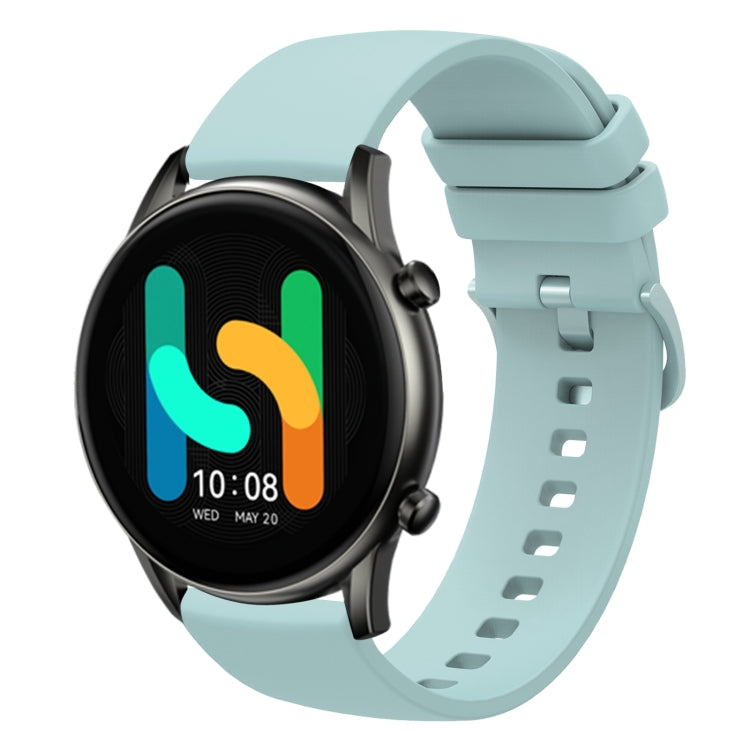 22mm Solid Color Soft Silicone Watch Band, For  Xiaomi Haylou RT2 LS10, For Xiaomi Haylou RS4 LS12