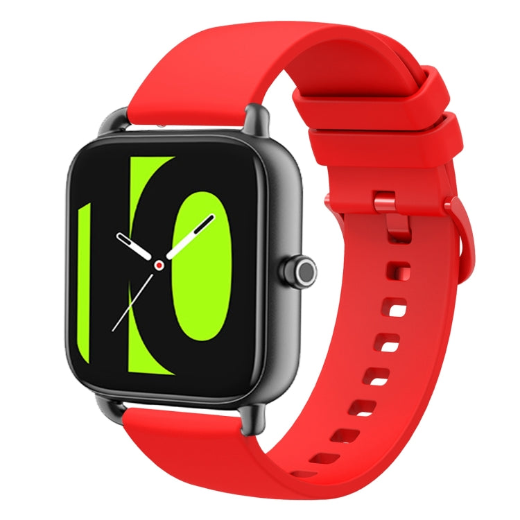 22mm Solid Color Soft Silicone Watch Band, For  Xiaomi Haylou RT2 LS10, For Xiaomi Haylou RS4 LS12