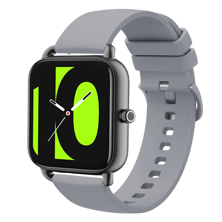 22mm Solid Color Soft Silicone Watch Band, For  Xiaomi Haylou RT2 LS10, For Xiaomi Haylou RS4 LS12