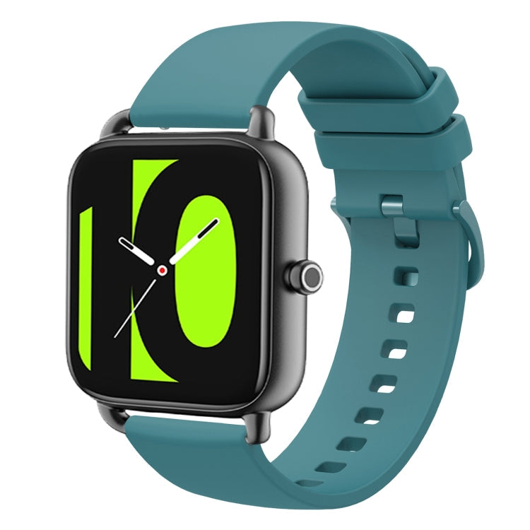 22mm Solid Color Soft Silicone Watch Band, For  Xiaomi Haylou RT2 LS10, For Xiaomi Haylou RS4 LS12
