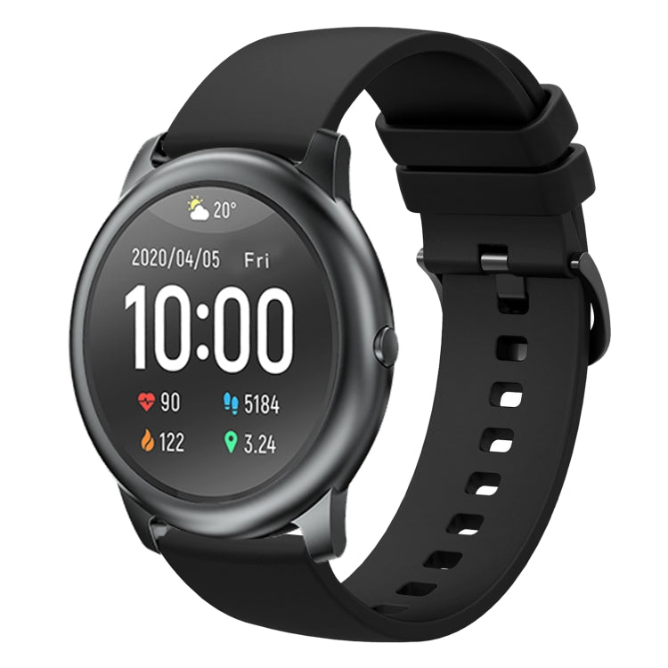 22mm Solid Color Soft Silicone Watch Band, For Xiaomi Haylou GST LS09B, For Xiaomi Haylou RT LS05S