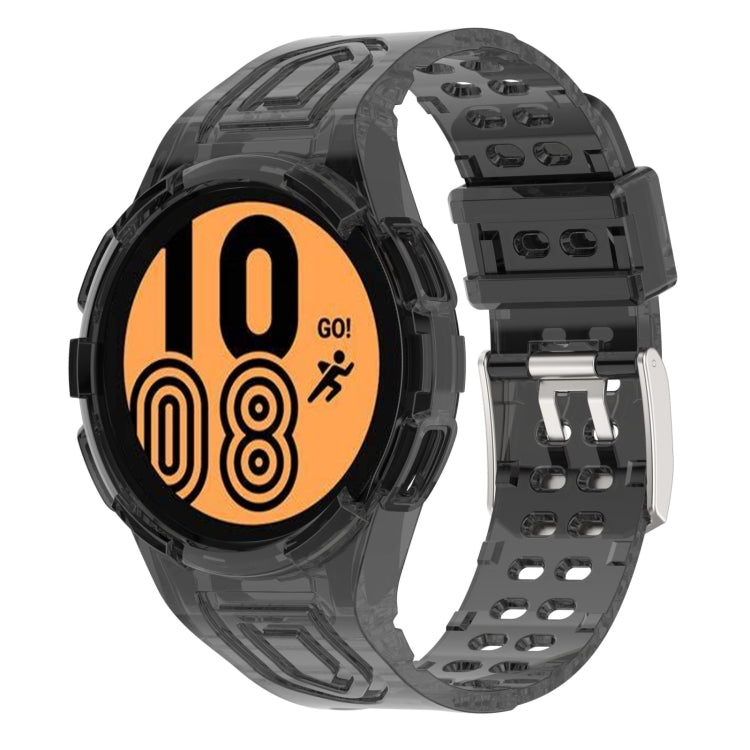Armor Integrated TPU Double-Pin Buckle Smart Watch Band, For Samsung Galaxy Watch4 44mm