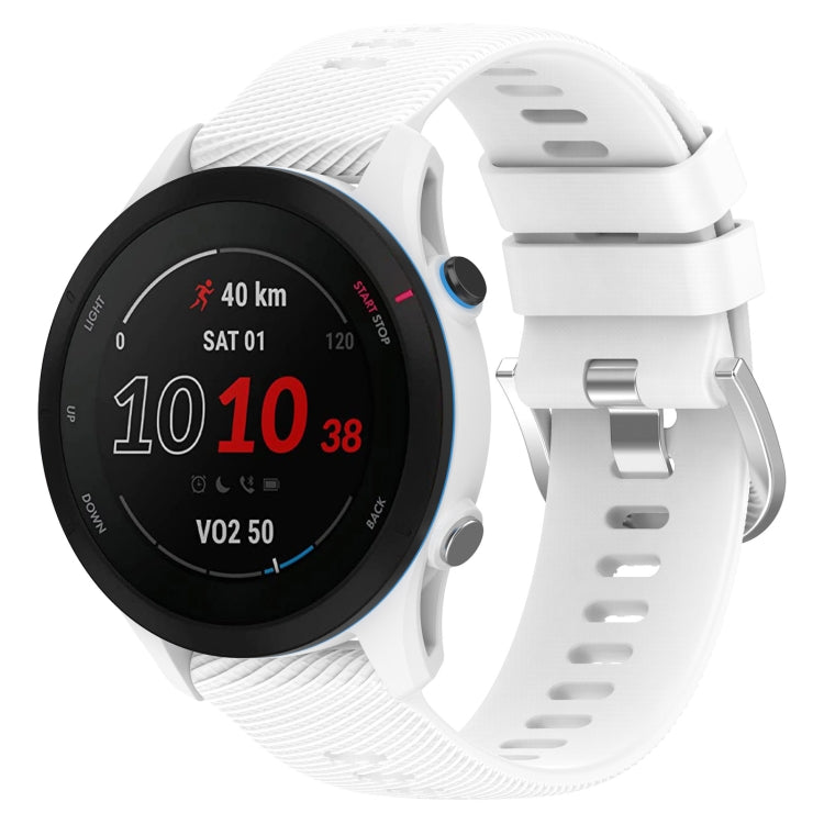 22mm Solid Color Soft Silicone Watch Band, For Samsung Galaxy Watch3 45mm, For Samsung Galaxy Watch 46mm