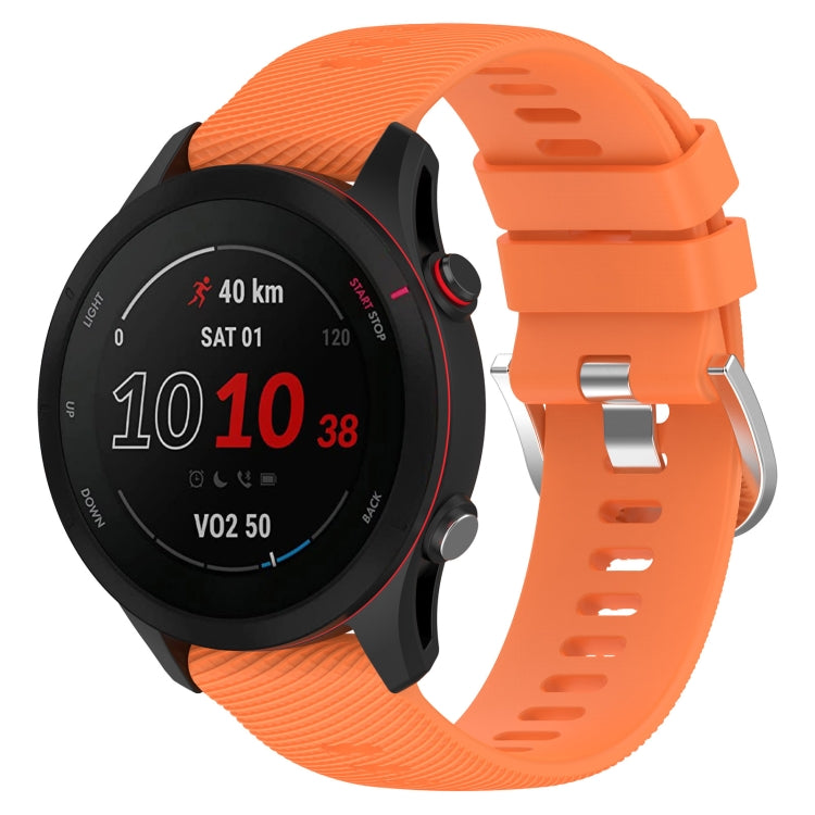 22mm Solid Color Soft Silicone Watch Band, For Samsung Galaxy Watch3 45mm, For Samsung Galaxy Watch 46mm