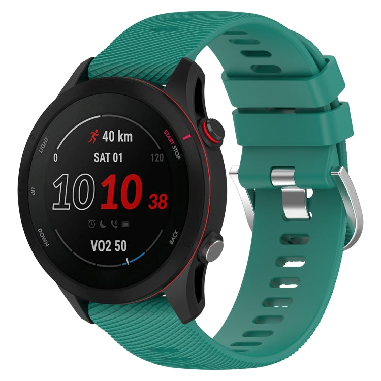 22mm Solid Color Soft Silicone Watch Band, For Samsung Galaxy Watch3 45mm, For Samsung Galaxy Watch 46mm