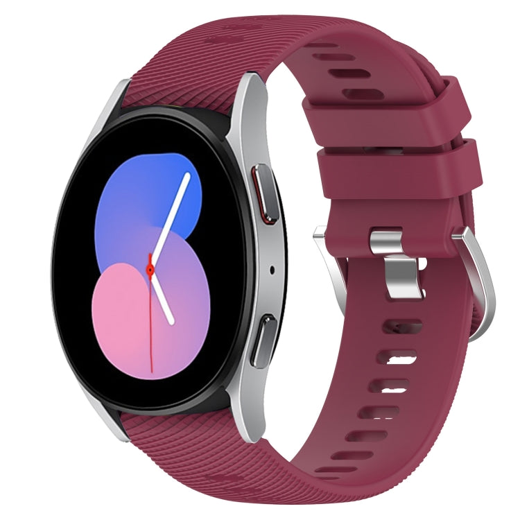22mm Solid Color Soft Silicone Watch Band, For Samsung Galaxy Watch3 45mm, For Samsung Galaxy Watch 46mm