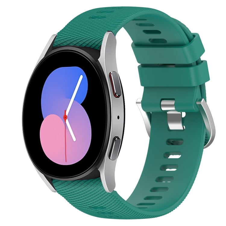22mm Solid Color Soft Silicone Watch Band, For Samsung Galaxy Watch3 45mm, For Samsung Galaxy Watch 46mm