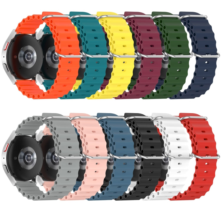 22mm Ocean Style Silicone Solid Color Watch Band, For Samsung Gear S3 Classic, For Samsung Gear S3 Frontier