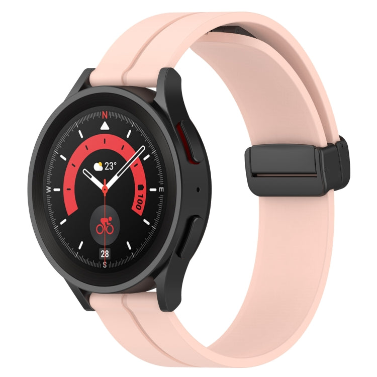 20mm Solid Color Magnetic Clasp Silicone Watch Band, For Huawei Watch GT3 Pro 43mm, For Huawei Watch GT3 42mm
