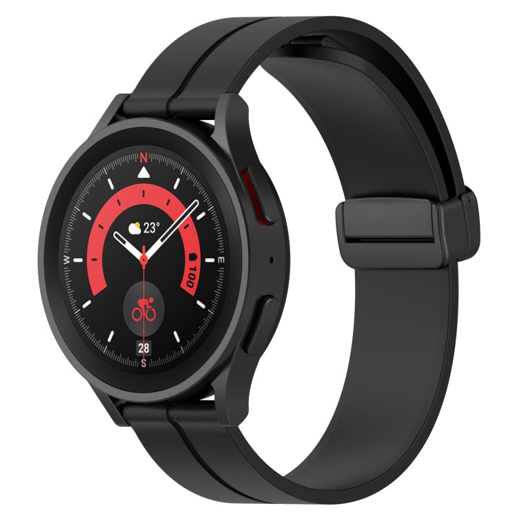 20mm Solid Color Magnetic Clasp Silicone Watch Band, For Huawei Watch GT3 Pro 43mm, For Huawei Watch GT3 42mm