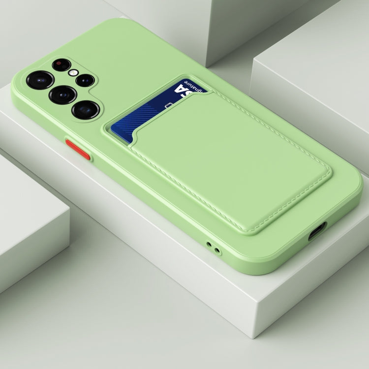 Skin Feel Card TPU Contrast Color Button Phone Case, For Samsung Galaxy S23 Ultra 5G, For Samsung Galaxy A14 5G