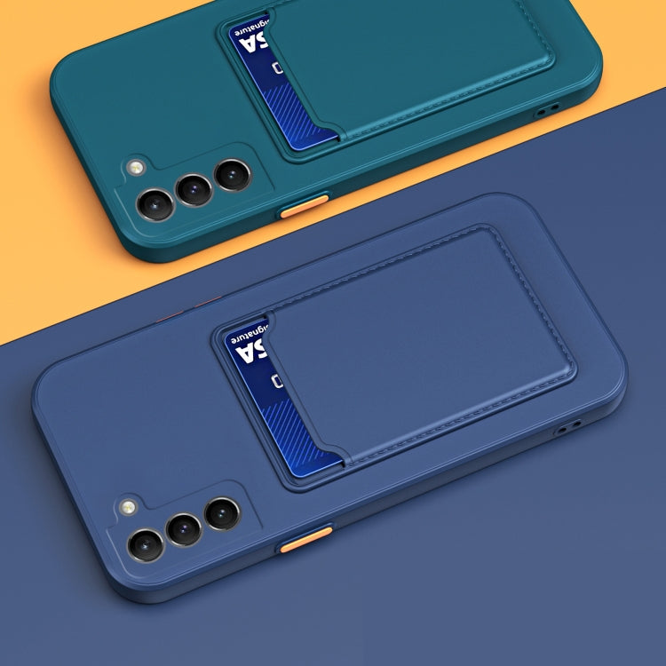 Skin Feel Card TPU Contrast Color Button Phone Case, For Samsung Galaxy S23 Ultra 5G, For Samsung Galaxy A14 5G