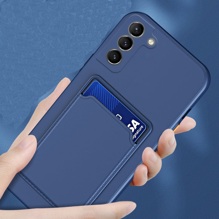 Skin Feel Card TPU Contrast Color Button Phone Case, For Samsung Galaxy S23 Ultra 5G, For Samsung Galaxy A14 5G