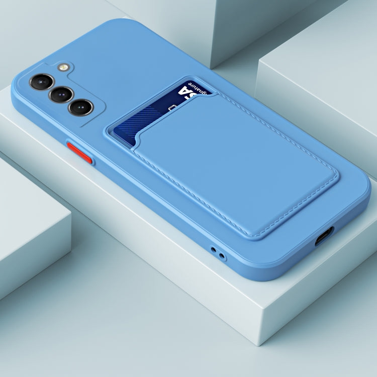 Skin Feel Card TPU Contrast Color Button Phone Case, For Samsung Galaxy S23 Ultra 5G, For Samsung Galaxy A14 5G