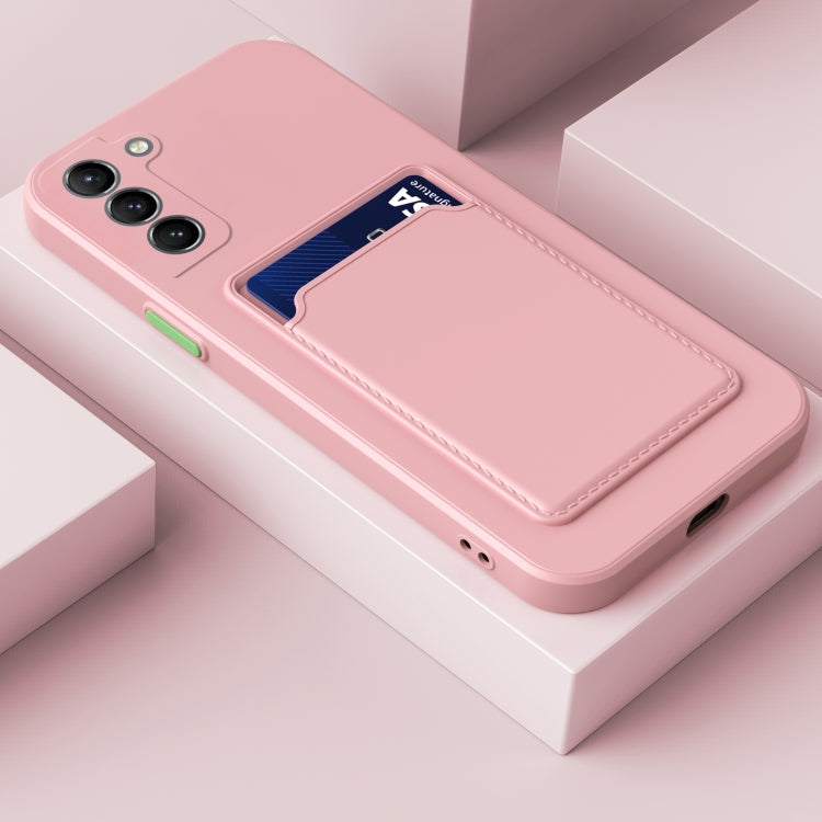 Skin Feel Card TPU Contrast Color Button Phone Case, For Samsung Galaxy S23 Ultra 5G, For Samsung Galaxy A14 5G