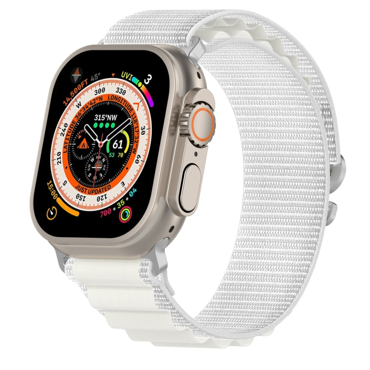 Double Color Nylon Watch Band, For Apple Watch Series 8&7 41mm/SE 2&6&SE&5&4 40mm