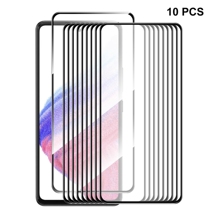 For Samsung Galaxy A54 5G ENKAY Hat-Prince Full Glue 0.26mm 9H 2.5D Tempered Glass Full Film, For Samsung Galaxy A54 5G(1pcs), For Samsung Galaxy A54 5G(2pcs), For Samsung Galaxy A54 5G(5pcs), For Samsung Galaxy A54 5G(10pcs)