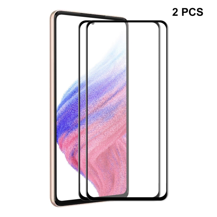 For Samsung Galaxy A54 5G ENKAY Hat-Prince 6D Full Glue Tempered Glass Full Film, For Samsung Galaxy A54 5G(1pc), For Samsung Galaxy A54 5G(2pcs), For Samsung Galaxy A54 5G(5pcs)