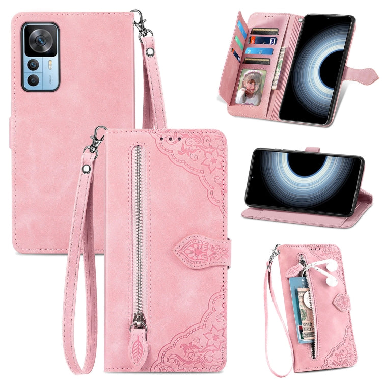 Embossed Flower Shockproof Leather Phone Case, For  Samsung Galaxy A32 5G, For Xiaomi Redmi K50 Ultra