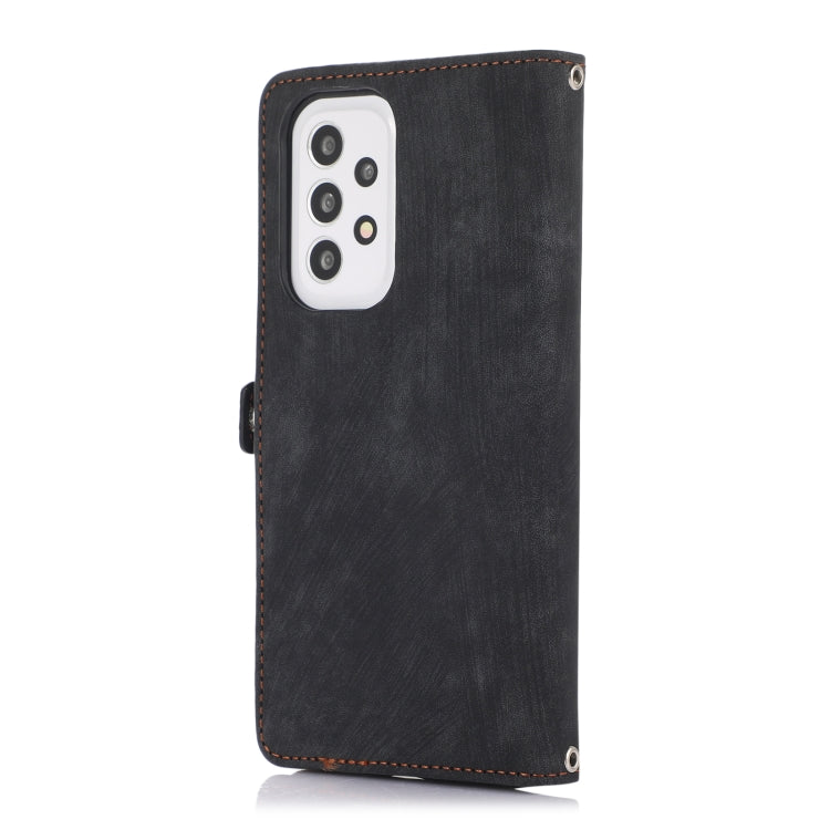 Zipper Card Slot Buckle Wallet Leather Phone Case, For Samsung Galaxy A23, For Samsung Galaxy A13 4G / 5G, For Samsung Galaxy A53 5G, For Samsung Galaxy A33 5G
