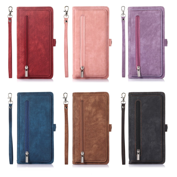 Zipper Card Slot Buckle Wallet Leather Phone Case, For Samsung Galaxy A23, For Samsung Galaxy A13 4G / 5G, For Samsung Galaxy A53 5G, For Samsung Galaxy A33 5G