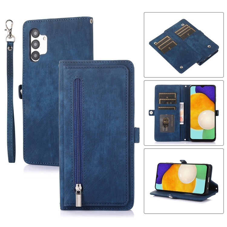 Zipper Card Slot Buckle Wallet Leather Phone Case, For Samsung Galaxy A23, For Samsung Galaxy A13 4G / 5G, For Samsung Galaxy A53 5G, For Samsung Galaxy A33 5G