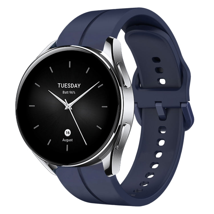 22mm Loop Silicone Watch Band, For Xiaomi MI Watch S2, For Xiaomi MI Watch S1
