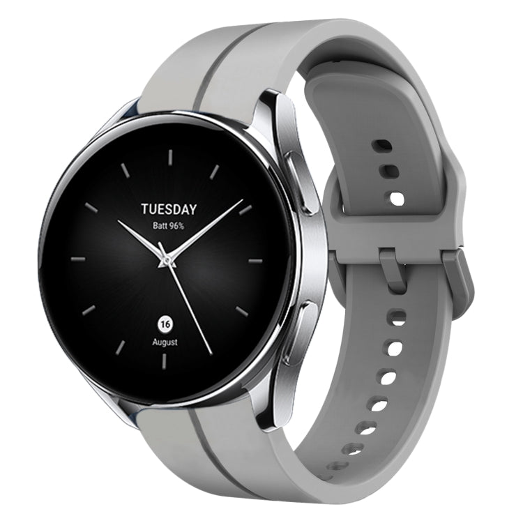 22mm Loop Silicone Watch Band, For Xiaomi MI Watch S2, For Xiaomi MI Watch S1