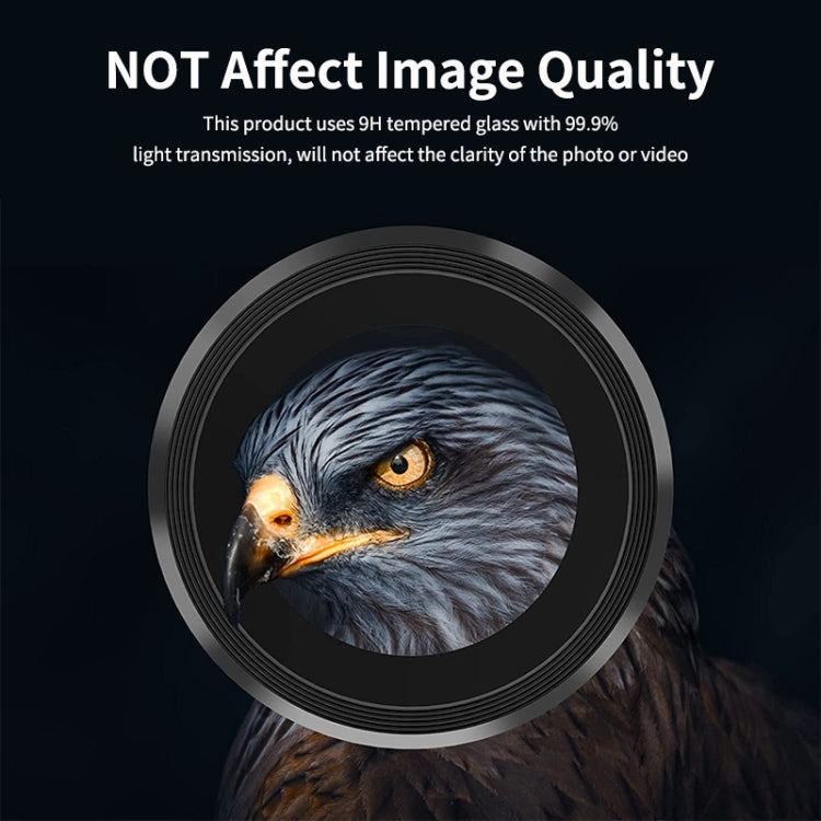 For Samsung Galaxy A14 / A34 ENKAY Hat-Prince 9H Rear Camera Lens Aluminium Alloy Ring Tempered Glass Film, For Samsung Galaxy A14 / A34