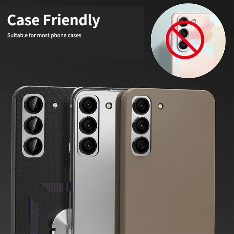 For Samsung Galaxy A14 / A34 ENKAY Hat-Prince 9H Rear Camera Lens Aluminium Alloy Ring Tempered Glass Film, For Samsung Galaxy A14 / A34